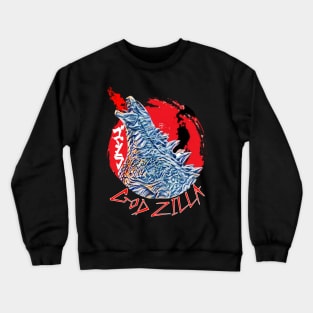 Roar the style with king of kaiju Crewneck Sweatshirt